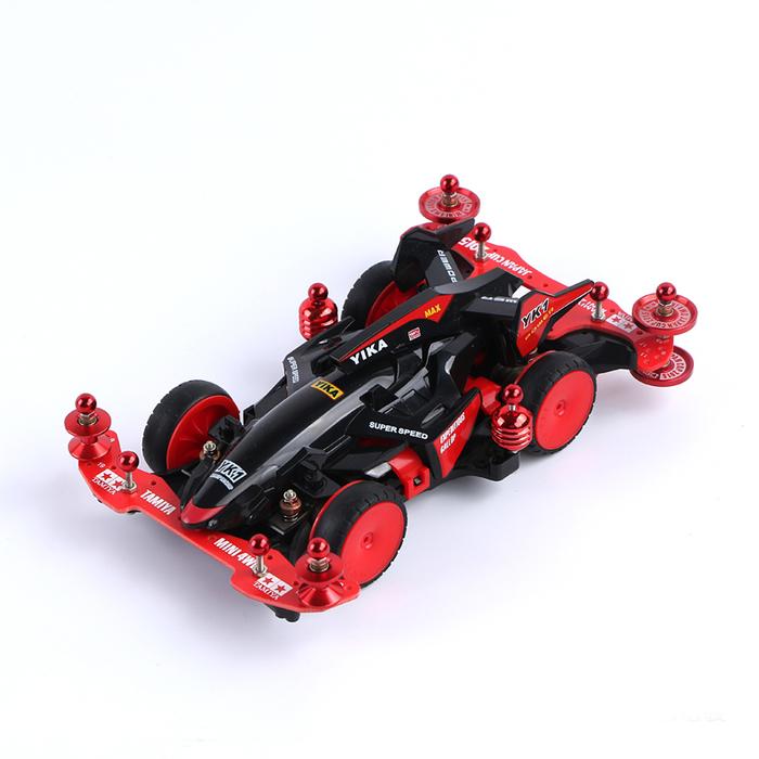 YANGKAI Model Mobil Mini 4WD, Mobil dengan MA Chassis & Suspensi