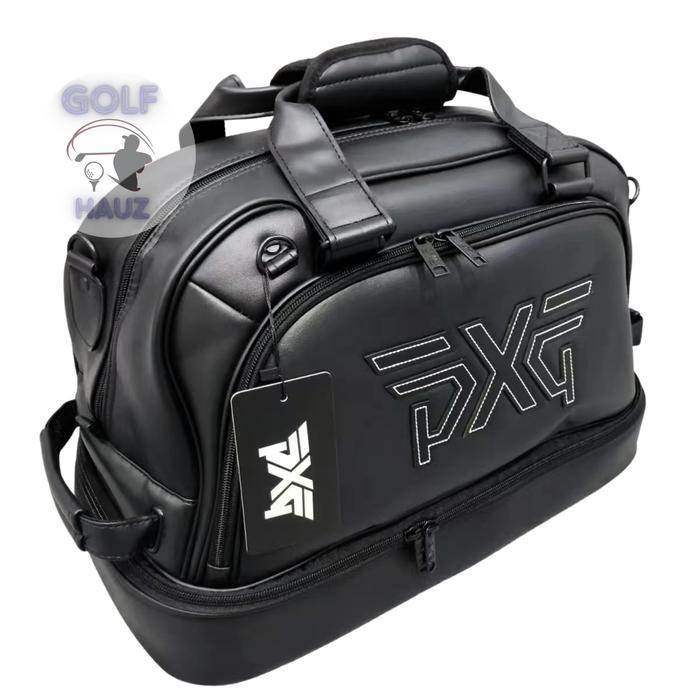 PREMIUM Two Layer Golf Boston Bag PXG Tas Duffel Duffle Utility Big Large dengan Strap Handy Fungsio