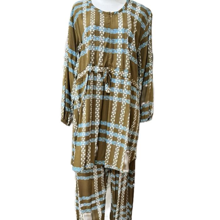 Setelan Rok Celana Batik Qonita