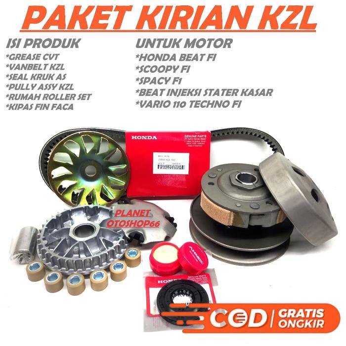 PAKET KIRIAN KOMPLIT / HONDA BEAT FI / SCOOPY FI / SPACY F1 / BEAT INJEKSI STATER KASAR / VARIO 110