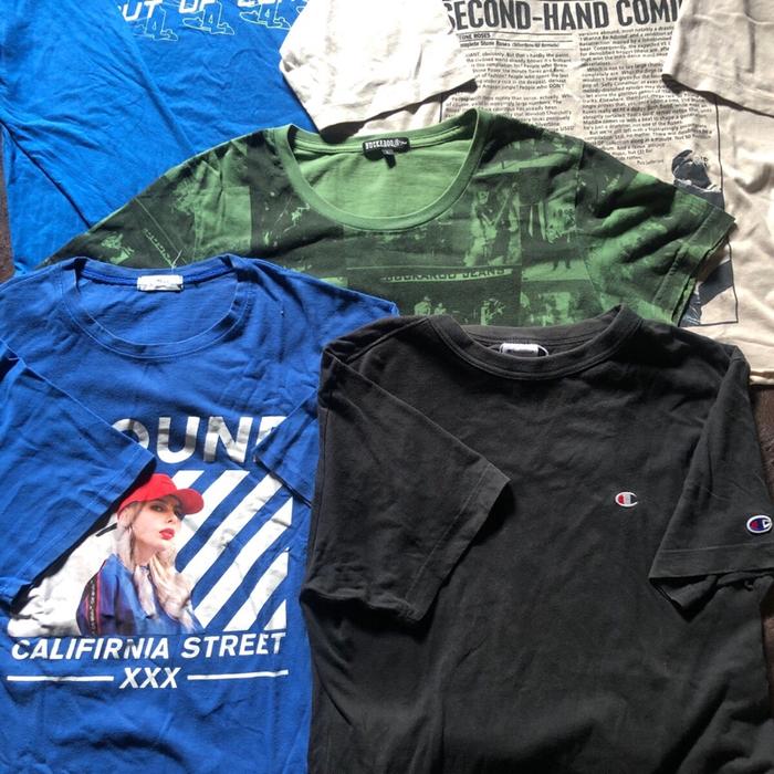 Tshirt/ baju baju brand thrift Setelan