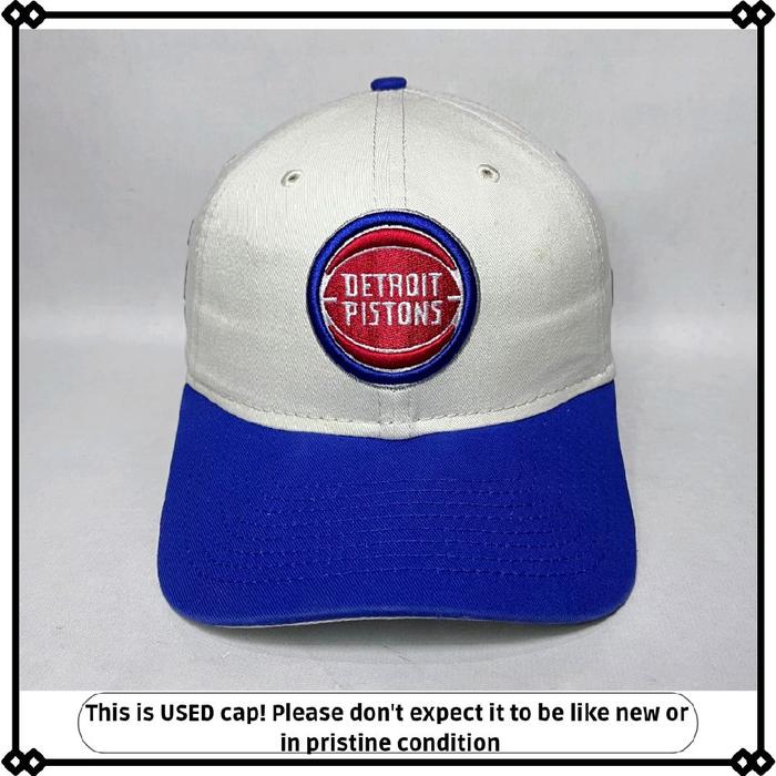topi NBA Newera Detroit Pistons setelan original second preloved unisex