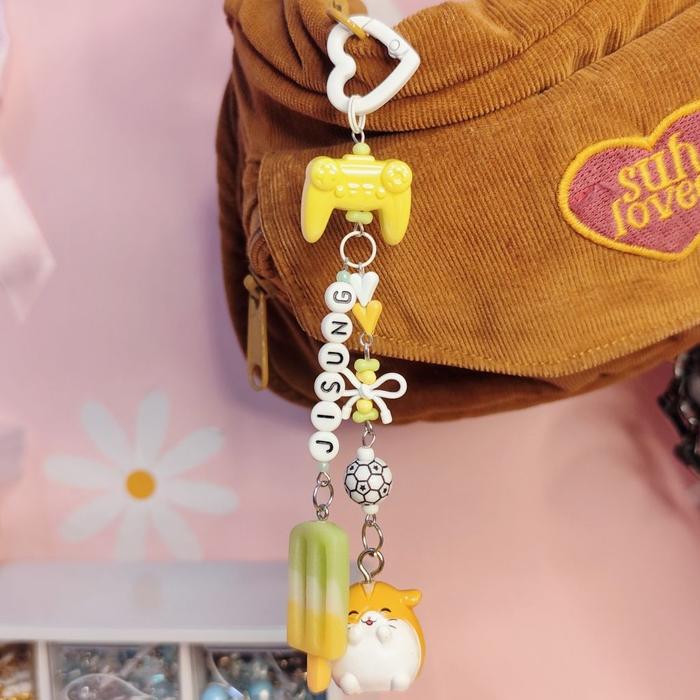 Bagcharm inspired by Jisung NCT | gantungan tas nct dream kyecharm jisung ganci lucu keychain jisung