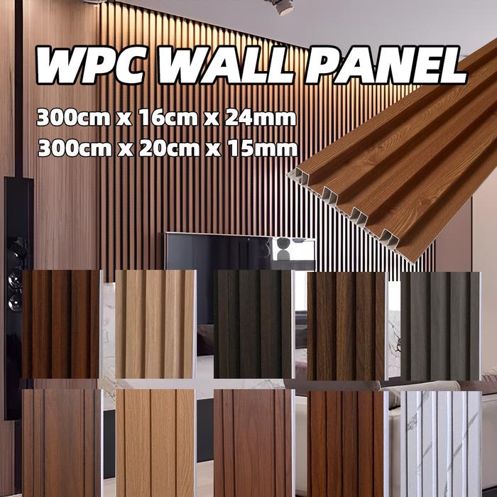 300Cm 3 Meter | Wpc Wall Panel | Wpc Wall Panel | Upvc Wall Panel / Wpc Wood Panel/3D Wood Panel Pan