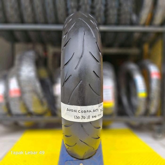 AVON Ban Import Cobra AV71 130/70-18 Front Ring 18 Harley Davidson Tubeless Radial 63V Ban Murah Ori