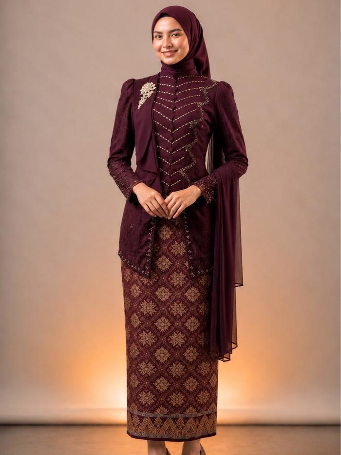 Kebaya Chantily payet ameera