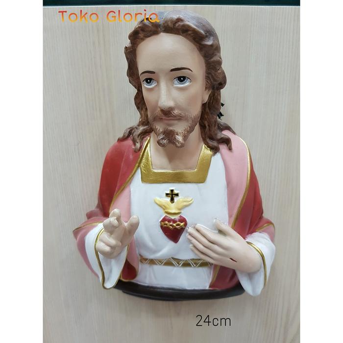 PATUNG PAJANGAN TUHAN YESUS GANTUNG DINDING