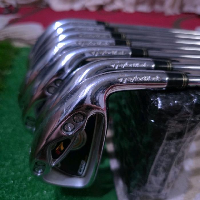 PREMIUM Iron Set Taylormade R7 CGB MAX Iron# 5,6,7,8,9,S,A Shaft Steel NSPRO 950GH Flex R Kondisi Mu