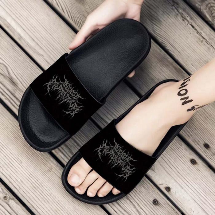 Sandal / Sendal Flat Karet Unisex Slop Selop Pria Sport Nb Terbaru Termurah Murah Lebay Import / Ori