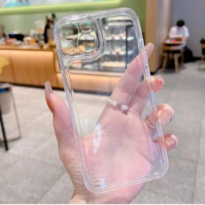 SILIKON TPU CLEAR BENING + PELINDUNG REALME 5 PRO