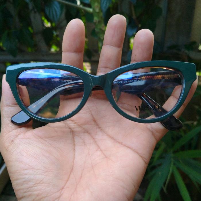 Kacamata Frame Vintage VERSACE VE3362 Original Fashion Cat eye Model