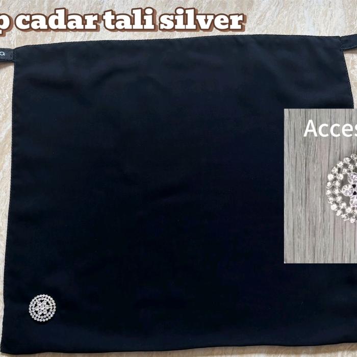 Tutup cadar tali silver aniezza temboro( karet, niqob, purdah) Muslim
