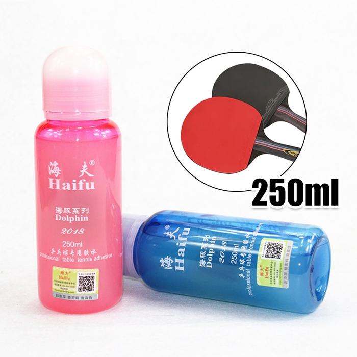 250ML Haifu Lem Dolphin Lem Karet Bet Pingpong Tenis Meja Speed Lem Glue Pingpong Tenis Meja