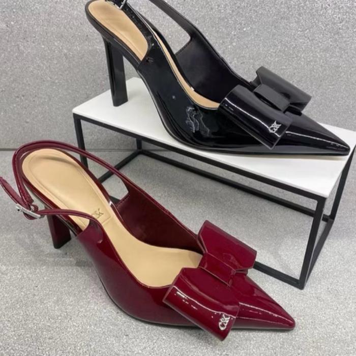Heels tali belakang brand Original Charles & Keith Shoes