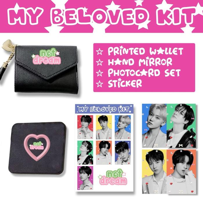 MY BELOVED WALLET FANKIT NCT DREAM NCT 127 TREASURE