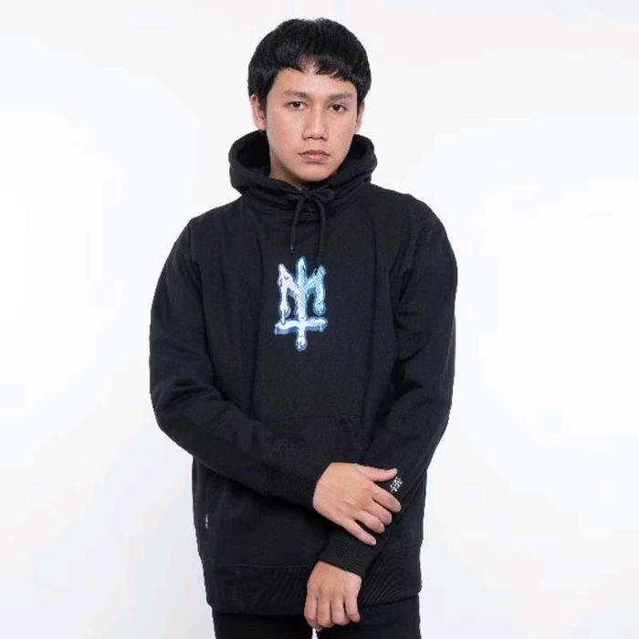 SWEATER HODIE MATERNAL DISASTER GRUMAN - HODIE DISTRO UNISEX - HODIE HITAM Tebal