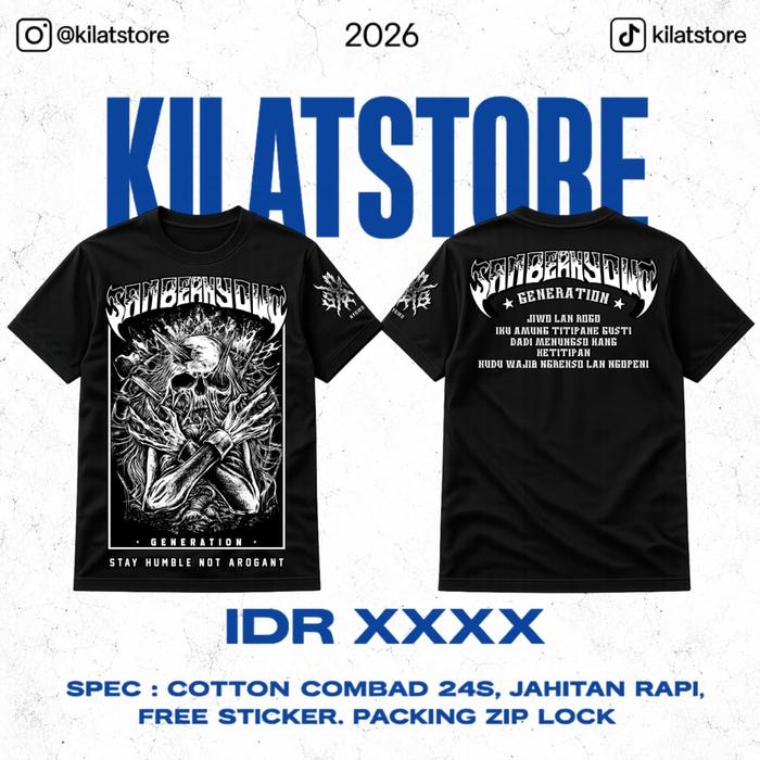 T-SHIRT MARGALUYU 151 SAMBER NYOWO