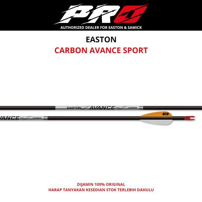 ARROW CARBON EASTON AVANCE SPORT 4MM 6 PCS OUTDOOR INDOOR UNTUK BUSUR COMPOUND RECURVE BAREBOW | ANA