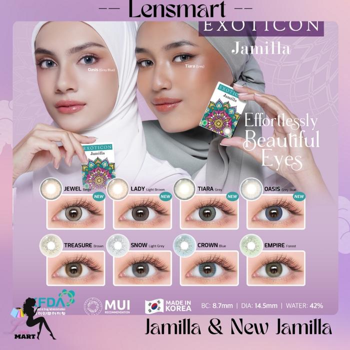 Softlens Jamilla & New Jamilla Arabian Look Dia. 14.50mm By Exoticon - Normal