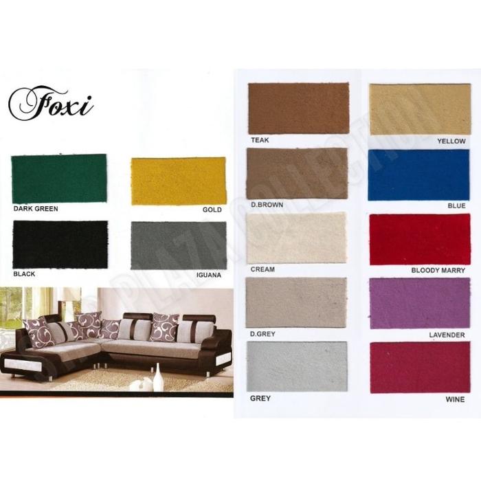Kain Beludru / Bludru Baldu / Velvet Mengkilap Halus Oziel - Foxy (Furniture, Sofa, Jok, Kursi, Mebe