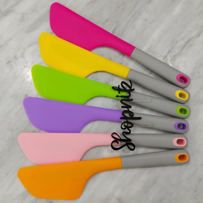 Spatula Silicone / rubber spatula / spatula karet