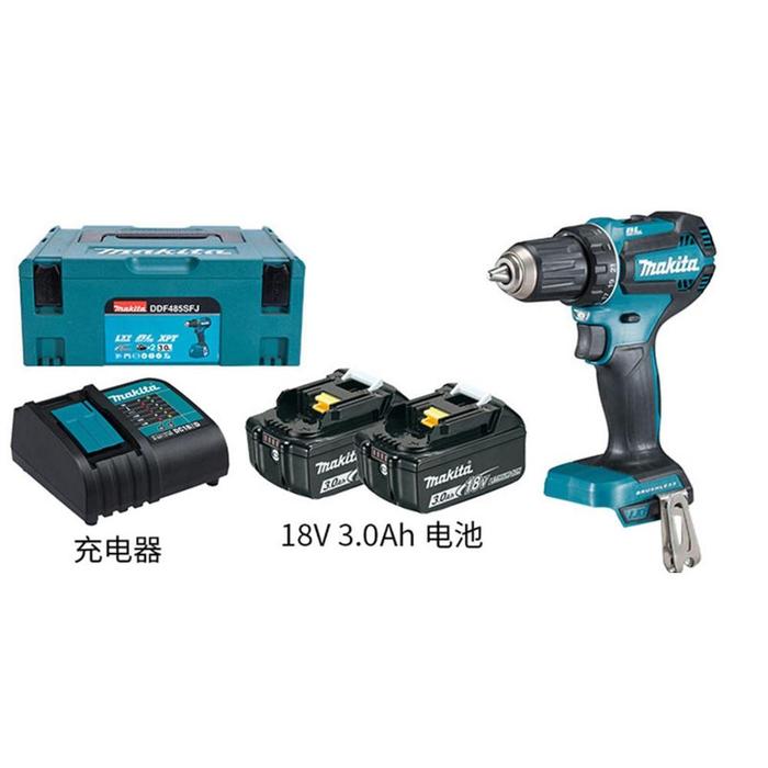 MAKITA DDF485 DDF485SFJ 18V LXT BRUSHLESS 2-SPEED DRILL DRIVER SET
