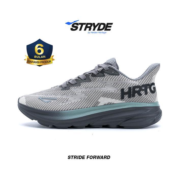 PROMO ERKSTRA HEIDEN HERITAGE [HRTG] - STRYDE 1 - DARK BLIZZARD - Sepatu Sport Running Sekolah Casua
