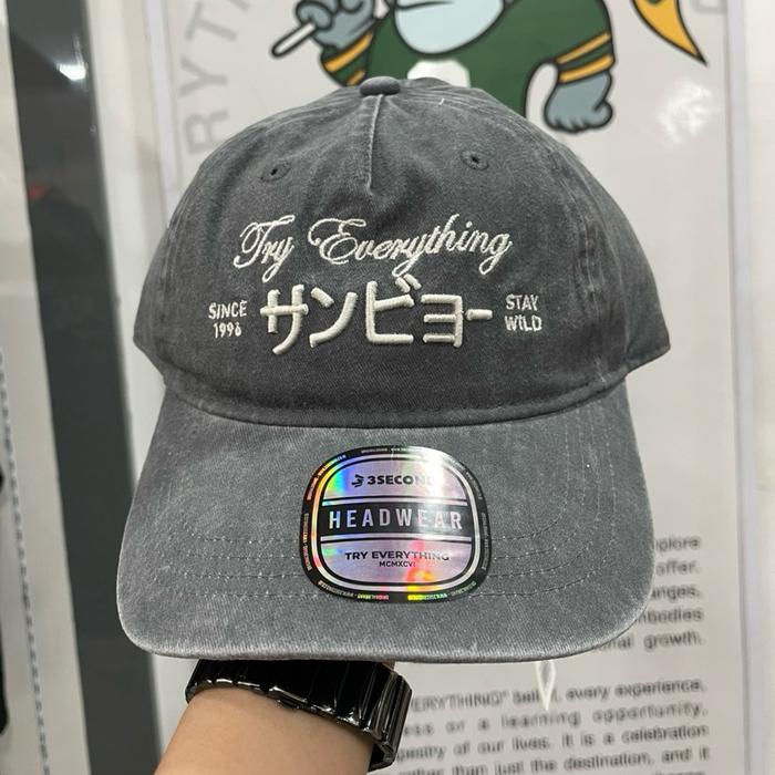 3SECOND Topi Denim Wash 160126 & 150126