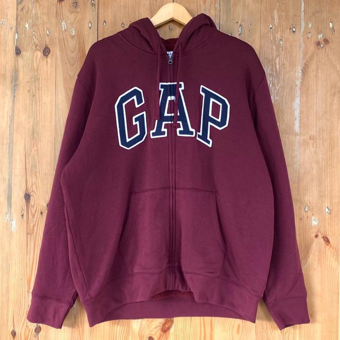Jaket GAP Sherpa Full Zipper