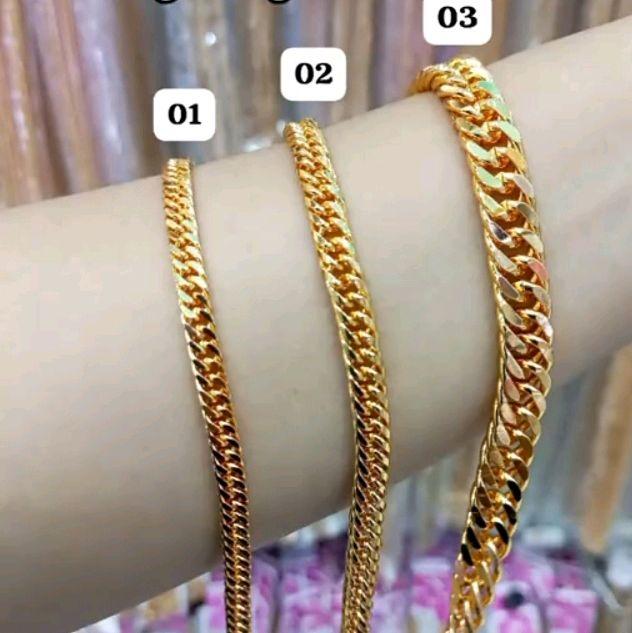 GELANG Rantai Gold Kait Emas