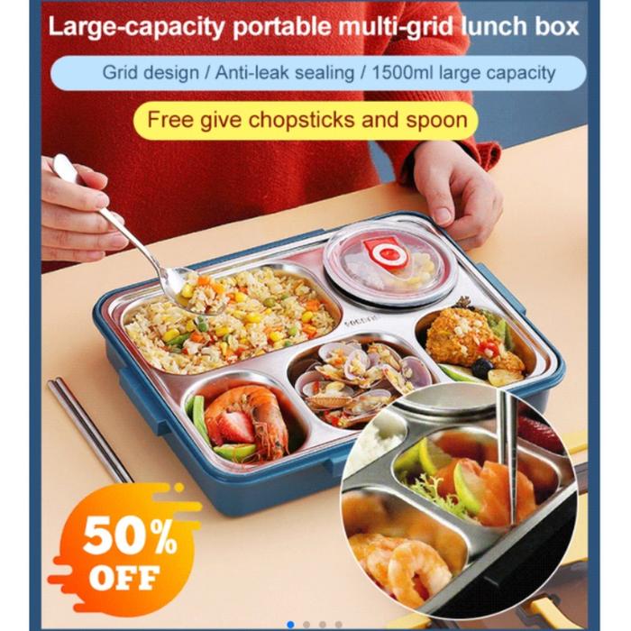 304 stainless steel Insulated lunch box student children's lunch box