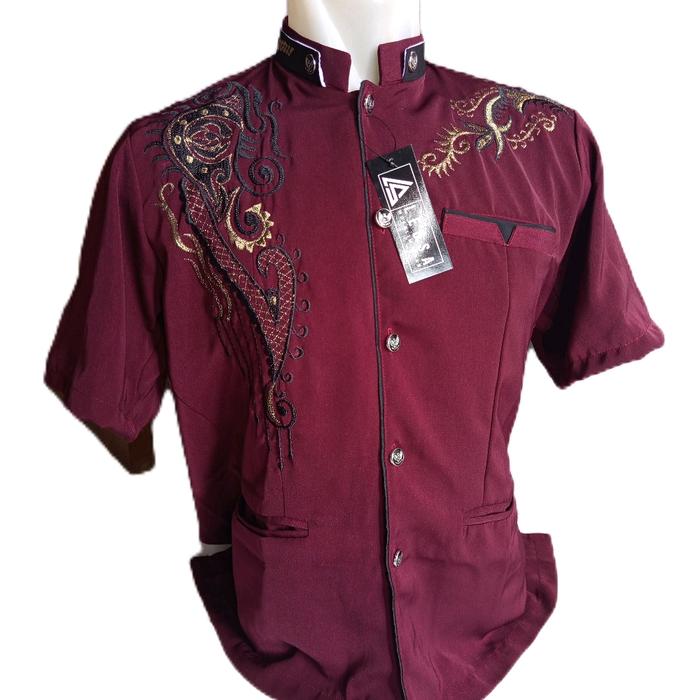 (( ABDULSHOP )) JASKO/JAS KOKO/JASCO/BAJU KOKO/ BUSANA MUSLIM PRIA LENGAN PENDEK TEEBARU 2025 WARNA 