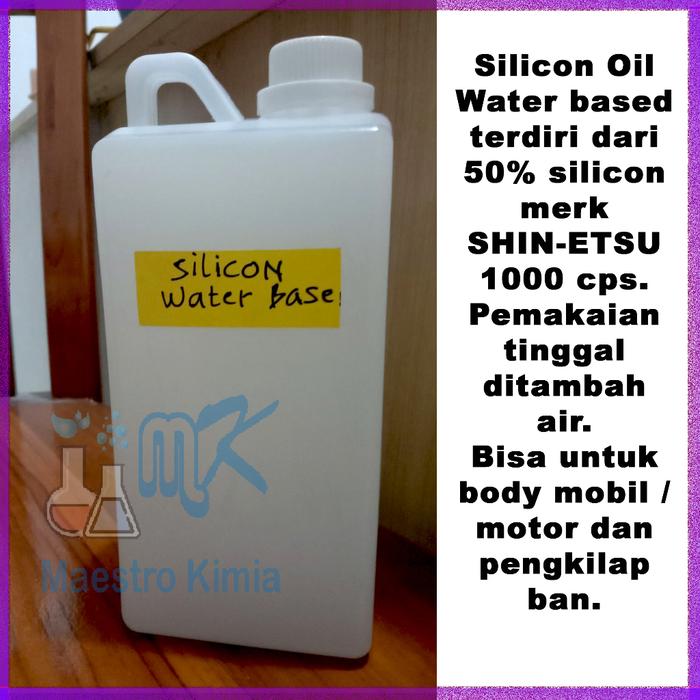 Silicon Oil Water Based / Minyak Silicone / Semir Ban / Pengkilap Body Mobil Motor