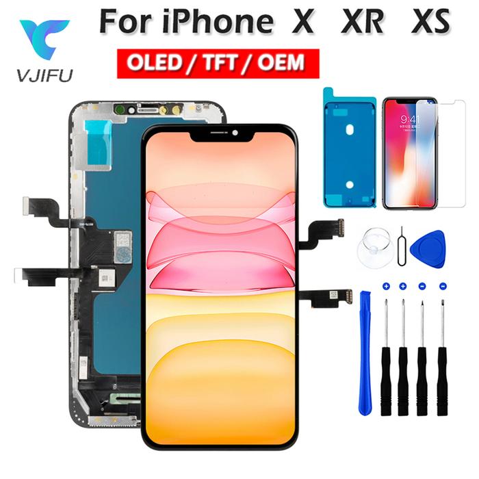 Original OLED LCD Display For iPhone 10 X XR XS Max 11 Pro Screen