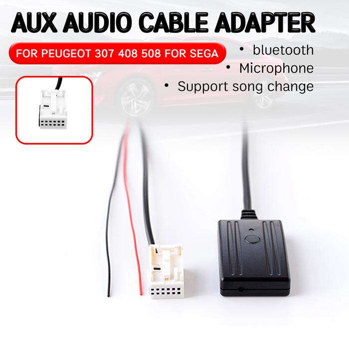 Adapter Kabel Receiver Bluetooth Aux Modul Aux Nirkabel Hifi Bebas