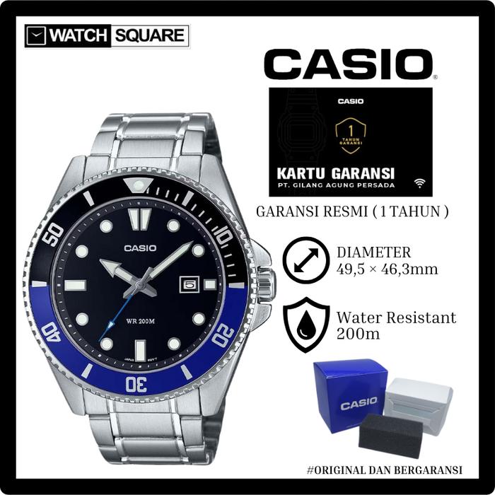Jam tangan pria Casio MDV-107D Diver 200m