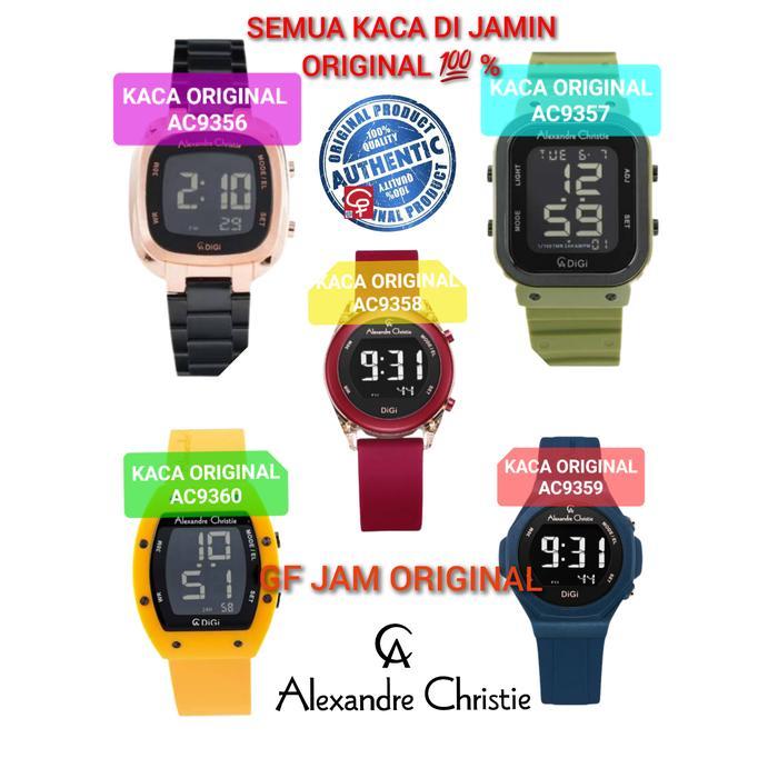PROMO PREMIUM KACA JAM TANGAN ALEXANDRE CHRISTIE AC9356 AC9357 AC9358 AC9359 AC9360 PREMIUM