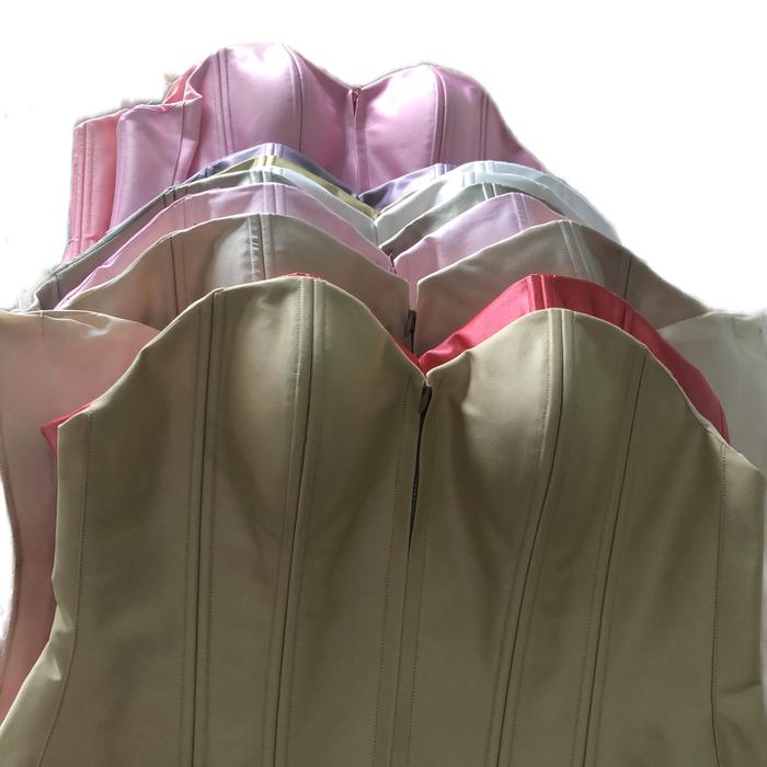 Bustier/Kamisol Karet Elastis Nyaman untuk Kebaya dengan 14 Tulang Kamisol - Busa, Korset