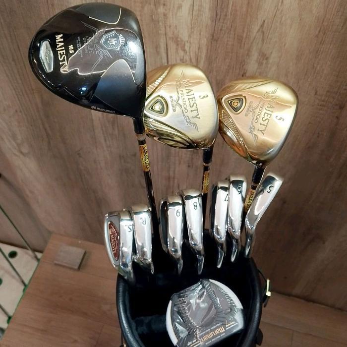 PREMIUM Stick Golf Fullset Maruman Majesty-Original- Graphite shaft-Paket lengkap-Bonus tas