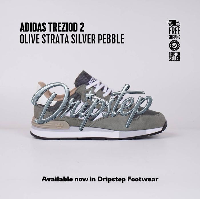 Sepatu Casual Treziod 2 Olive Strata Silver Pebble GY0045 - Driftstep Footwear
