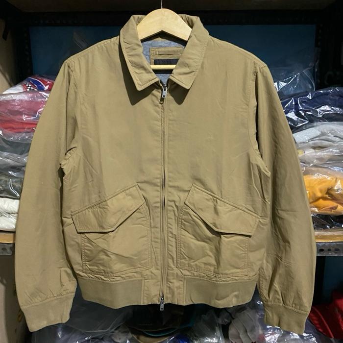 Uniqlo CWU Flight Bomber Jacket Khaki to Brown Size 62x55