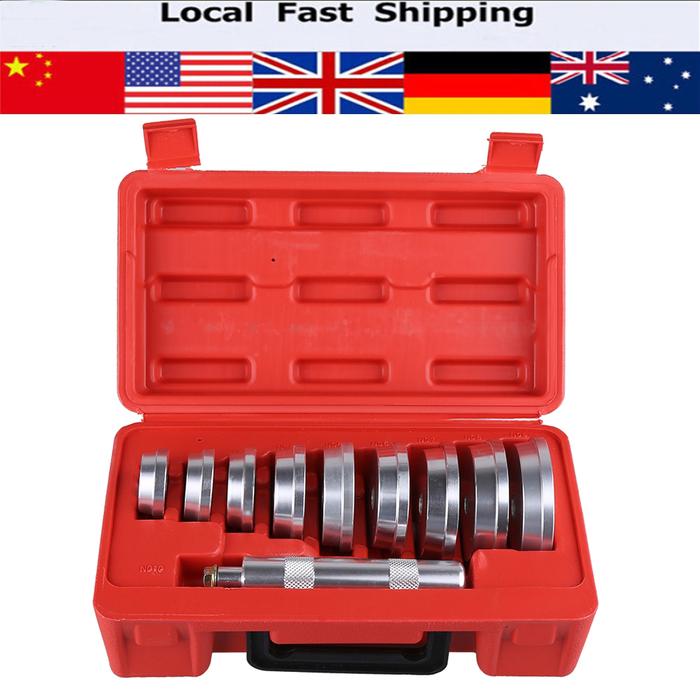 10/17Pcs Wheel Bearing Race Seal Driver Set Axle Auto Set Bearing Oil