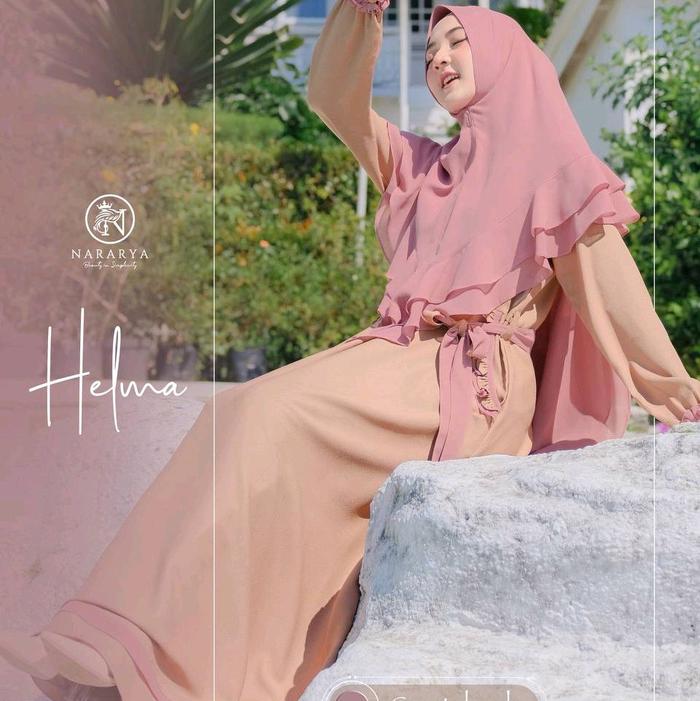 HELWA GAMIS SET KHIMAR BY NARARYA