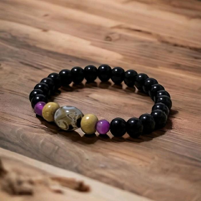 GELANG AZIMAT KING DAUD KHUSUS PRIA MENTAL PEMENANG
