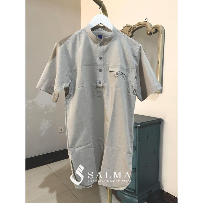 Baju Koko Busana Muslim TK.011 Bordir Pria (Man Version)
