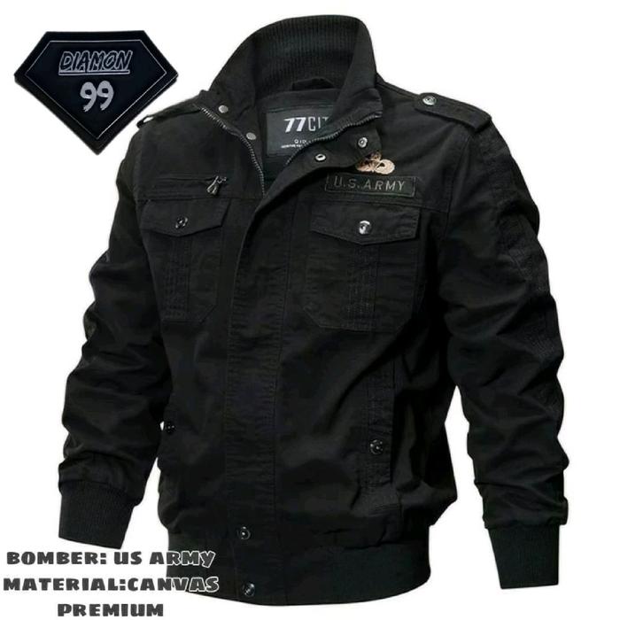 JAKET BOMBER US ARMY JAKET KOMANDO JAKET US ARMY