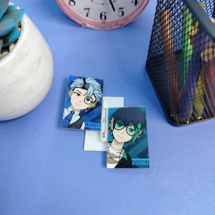 PIN Karakter Vtuber Pandavva - PIN Peniti Bross - Nakula N - Yudistira - Merchandise Anime