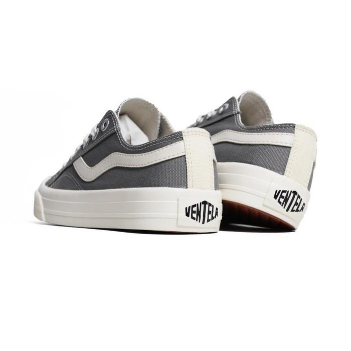 Ventela New Public Low Black Natural White Sepatu Ventella Bisa Nyala Reborn reflective grey/abu abu