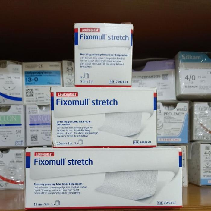 Fixomull stretch / Dressing penutup luka lebar berperekat
