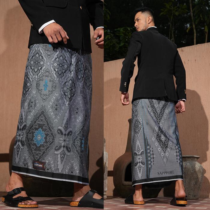 Sarung Sapphire Premium Skj Kawung Jacquard